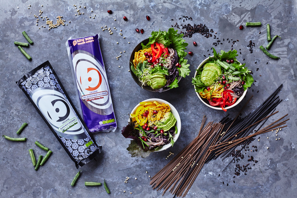 Organic Gluten Free Instant Noodles Kosher Noodles King Soba USA