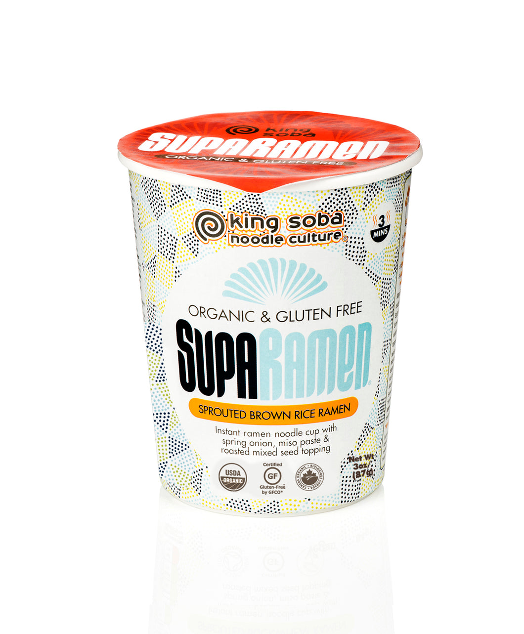 Organic SupaRamen with Sprouted Brown Rice Noodles
